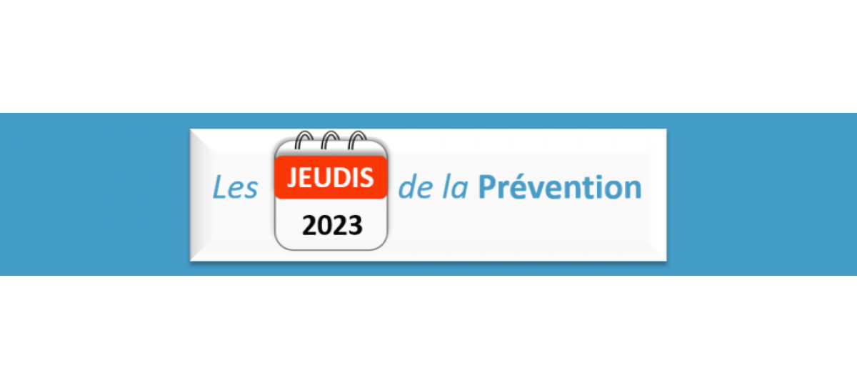 Programme Les Jeudis de la Prévention 2023